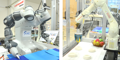 HCI ROBOT・AI LABで展示されているロボット
